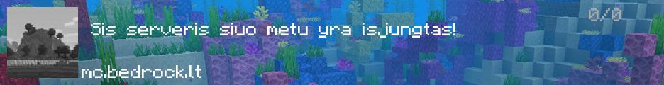 Bedrock.lt banner